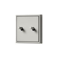 LS 1912 in Les Couleurs® Le Corbusier Switch in The pearl grey | Interruptores a palanca | JUNG