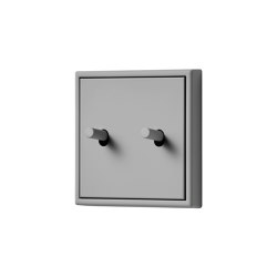 LS 1912 in Les Couleurs® Le Corbusier Switch in The discret grey | Interrupteurs à levier | JUNG