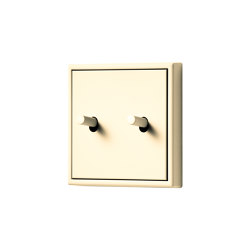 LS 1912 in Les Couleurs® Le Corbusier Switch in The cream white | Interrupteurs à levier | JUNG