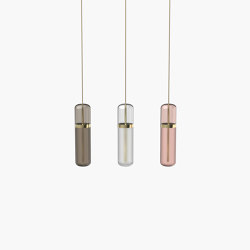 Pill S 36-06 - Smoked / Opal / Pink, Polished Brass |  | _test blob_id 4.5