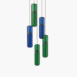 Pill S 36-04 - Blue / Green, Black Anodised |  | _test blob_id 4.5