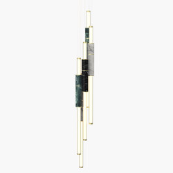 Light Pipe S 58-17 - Brushed Brass, Black, White & Green |  | _test blob_id 4.5