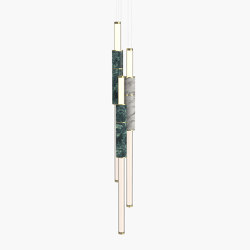 Light Pipe S 58-16 - Polished Brass, Green & White |  | _test blob_id 4.5