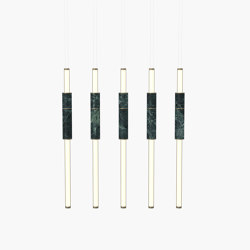 Light Pipe S 58-15 - Burnished Brass, Green |  | _test blob_id 4.5