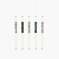 Light Pipe S 58-15 - Burnished Brass, Green & White |  | _test blob_id 4.5