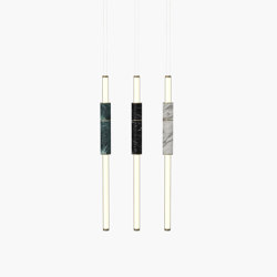 Light Pipe S 58-14 - Burnished Brass, Black, White & Green |  | _test blob_id 4.5