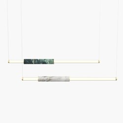 Light Pipe S 58-09 - Brushed Brass, White & Green |  | _test blob_id 4.5