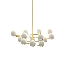 Ball & Hoop S 19-07 - Brushed Brass, Opal |  | _test blob_id 4.5