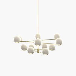 Ball & Hoop S 19-05 - Brushed Brass, Opal |  | _test blob_id 4.5