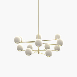 Ball & Hoop S 19-04 - Brushed Brass, Opal |  | _test blob_id 4.5