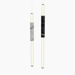 Light Pipe S 58-07 - Burnished Brass, White & Black |  | _test blob_id 4.5