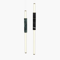 Light Pipe S 58-07 - Burnished Brass, Green & Black |  | _test blob_id 4.5