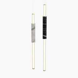 Light Pipe S 58-07 - Brushed Brass, White & Black |  | _test blob_id 4.5