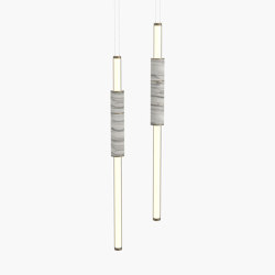 Light Pipe S 58-05 - White, Burnished Brass |  | _test blob_id 4.5