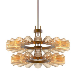 FOSCARINI II Lámpara de cristal de Murano | Lámparas de suspensión | Piumati