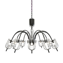 TINTORETTO Murano Glass Chandelier | Suspended lights | Piumati