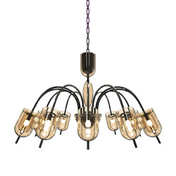 TINTORETTO Murano Glass Chandelier | Suspended lights | Piumati