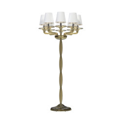 TIZIANO Lampe à pied en verre de Murano | Free-standing lights | Piumati
