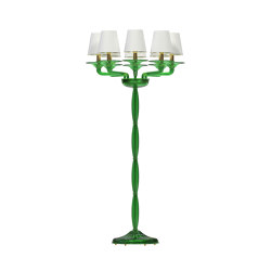 TIZIANO Stehlampe aus Muranoglas | Standleuchten | Piumati