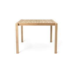 AH902 | Outdoor Dining Table, quadratisch | Tabletop square | Carl Hansen & Søn