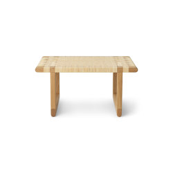 BM0488S | Table Bench | 69x46 | open base | Carl Hansen & Søn