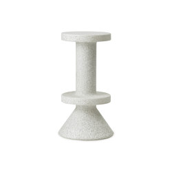 Bit Barstool 75cm White/White | Stools | Normann Copenhagen