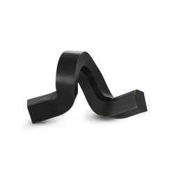 Crooked Candlestick One Bronze | Candlesticks / Candleholder | Normann Copenhagen