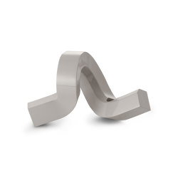 Crooked Candlestick One Warm Grey | Candlesticks / Candleholder | Normann Copenhagen