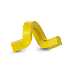 Crooked Candlestick One Yellow | Bougeoirs | Normann Copenhagen