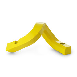 Crooked Candlestick Two Yellow | Portacandele | Normann Copenhagen