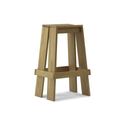 Let Barstuhl 75 cm Eiche | Hocker | Normann Copenhagen