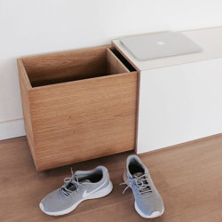 Mortimer 98 Shoe Bench | Cabinets | Andreas Janson