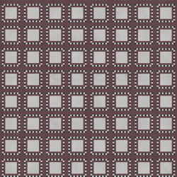 Quadrato Bordeaux Piccolo | 508_001 | Carta parati / tappezzeria | Taplab Wall Covering