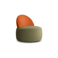 INCYCLE, Pouf with backrest