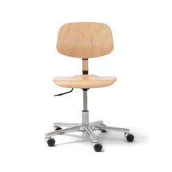 Modulor student swivel chair