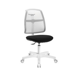 Modulor children chair with mesh backrest