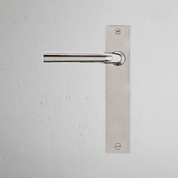 Apsley Maniglia per porta fissa su placca lunga | Hinged door fittings | Corston Architectural Detail