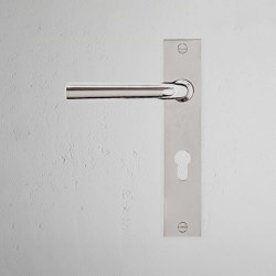 Apsley Long Plate Sprung Door Handle | Türdrücker | Corston Architectural Detail