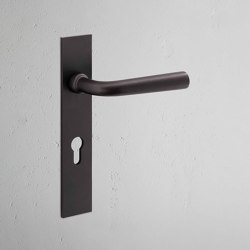 Apsley Long Plate Sprung Door Handle | Lever handles | Corston Architectural Detail