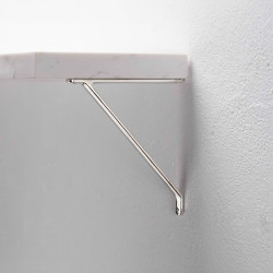 Brixton Shelf Bracket 150mm | Support étagère en verre | Corston Architectural Detail