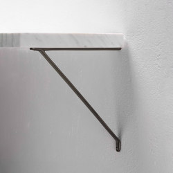 Brixton Shelf Bracket 200mm | Möbel Glasbodenhalter | Corston Architectural Detail