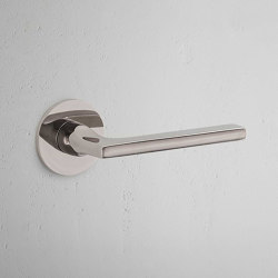 Clayton Flush Rose Fixed Door Handle | Hinged door fittings | Corston Architectural Detail