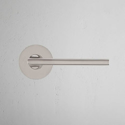 Clayton Flush Rose Sprung Door Handle | Hinged door fittings | Corston Architectural Detail