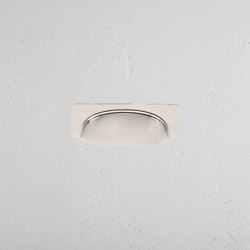 Elm Muschelgriff (84 mm) - Poliertes Nickel | Furniture fittings | Corston Architectural Detail