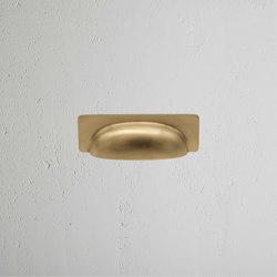 Elm Cup Handle 84mm | Möbelgriffe | Corston Architectural Detail