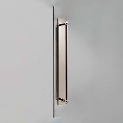 Harper Double Pull Handle with Plate 500mm | Hinged door fittings | Corston Architectural Detail