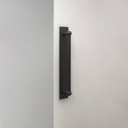 Harper Single Pull Handle with Plate 320mm | Hinged door fittings | Corston Architectural Detail