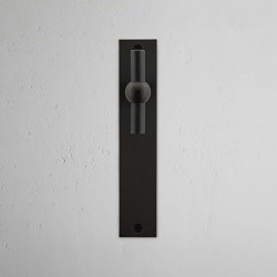 Harper Maniglia per porta barra a T fissa su placca lunga | Hinged door fittings | Corston Architectural Detail