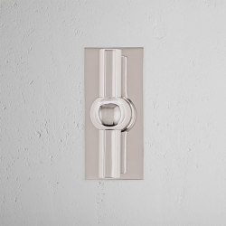 Harper T-Bar Short Plate Fixed Door Handle | Hinged door fittings | Corston Architectural Detail