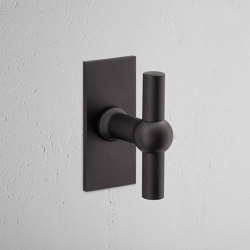 Harper T-Stange fixer Türgriff kurzes Schild | Hinged door fittings | Corston Architectural Detail